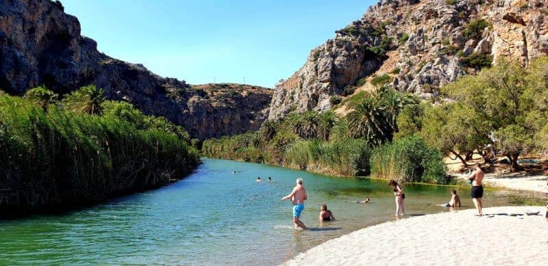 Local Touch Travel Griekenland Reizen Vakantie Eilandhoppen Kreta Preveli beach