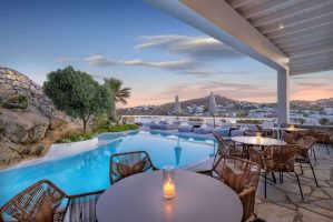 Deliades Hotel Mykonos Griekenland zwembad