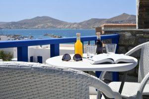 Hotel Fotilia op Paros - uitzicht